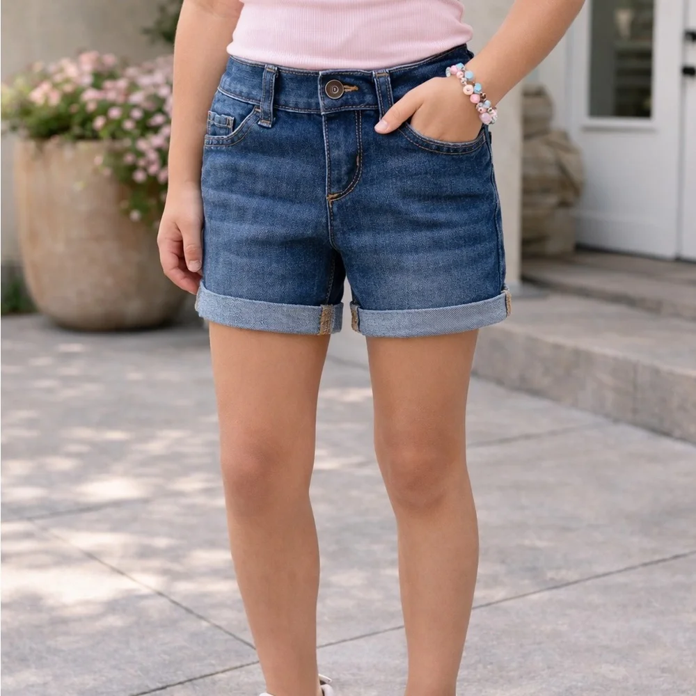 The Children's Place Dark Blue Kids Shorts